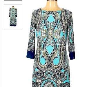 London Times, 3/4 sleeve casual dress size 14